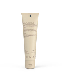 Back label of Organicspa Intense Moisture showing hyaluronic acid formula details.