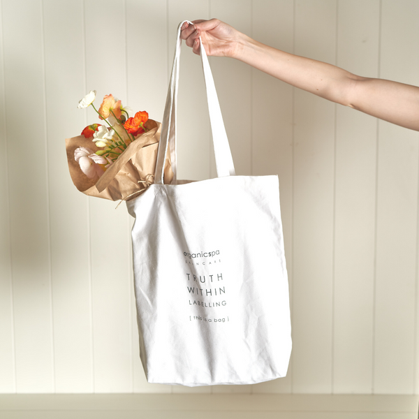 tote bag | truth within labelling